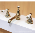 Factory Direct Customization brass chrome deck mounted prevent ironing  two handle classical  kitchen  tap sink faucet